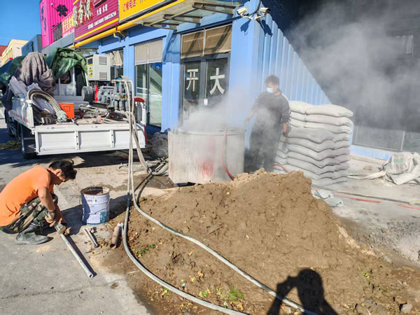 怒江顶管注浆加固